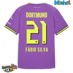 Borussia Dortmund Fabio Silva #21 Kolmaspaita 2026-27 Lyhythihainen Borussia Dortmund Fabio Silva #21 Kolmaspaita 2026-27 Lyhythihainen